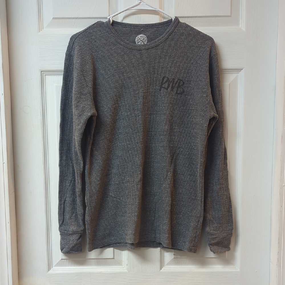 Women's Gray Long Sleeve Tee